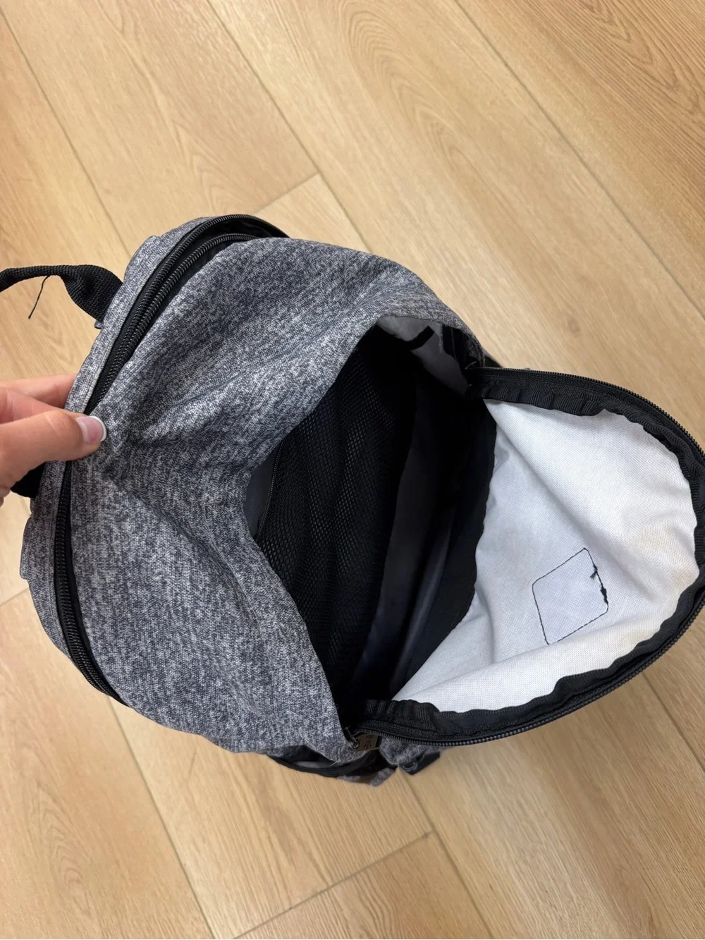 Adidas Grey Heather Backpack